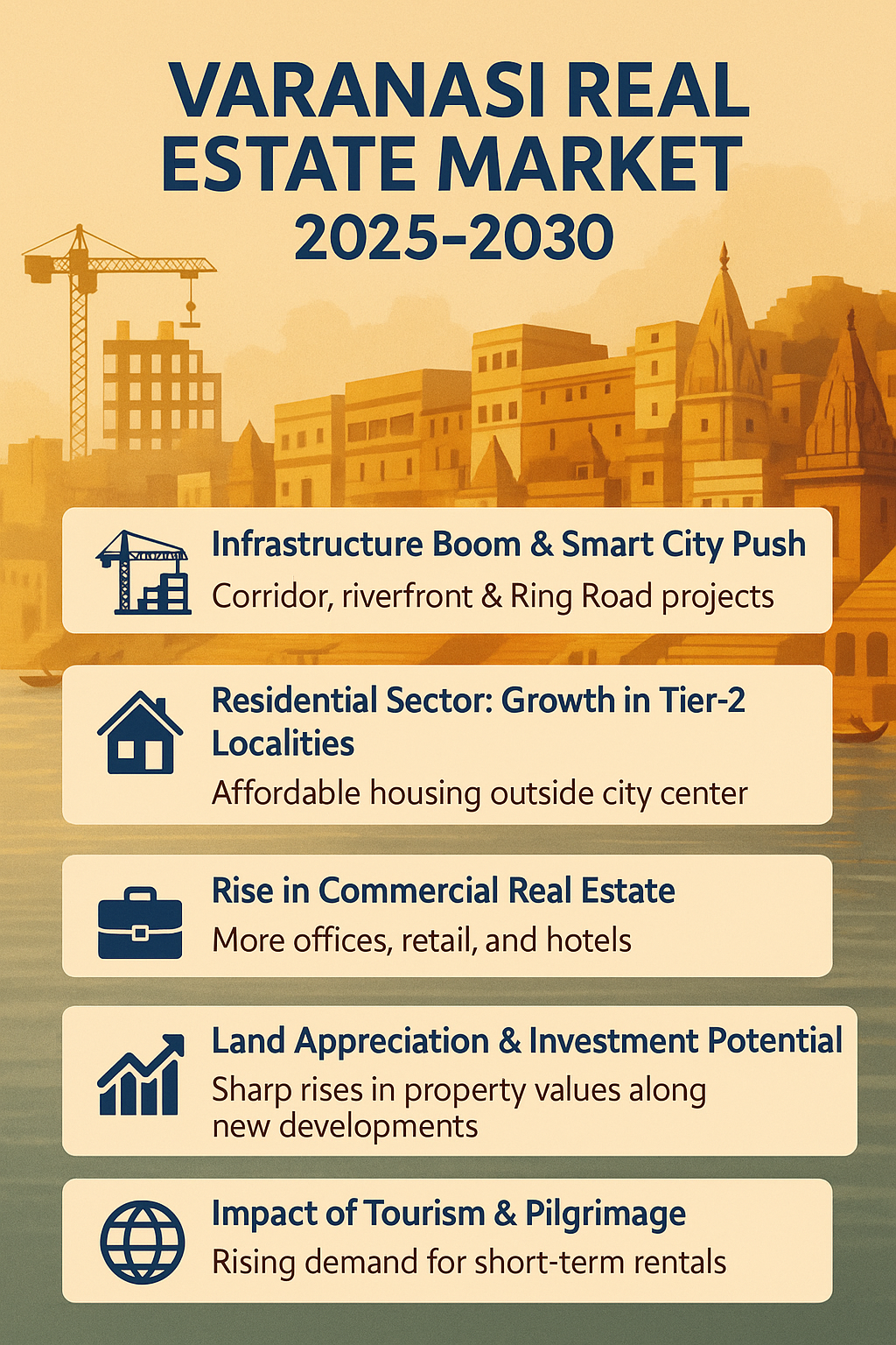 Varanasi Real Estate Market next 5 year 